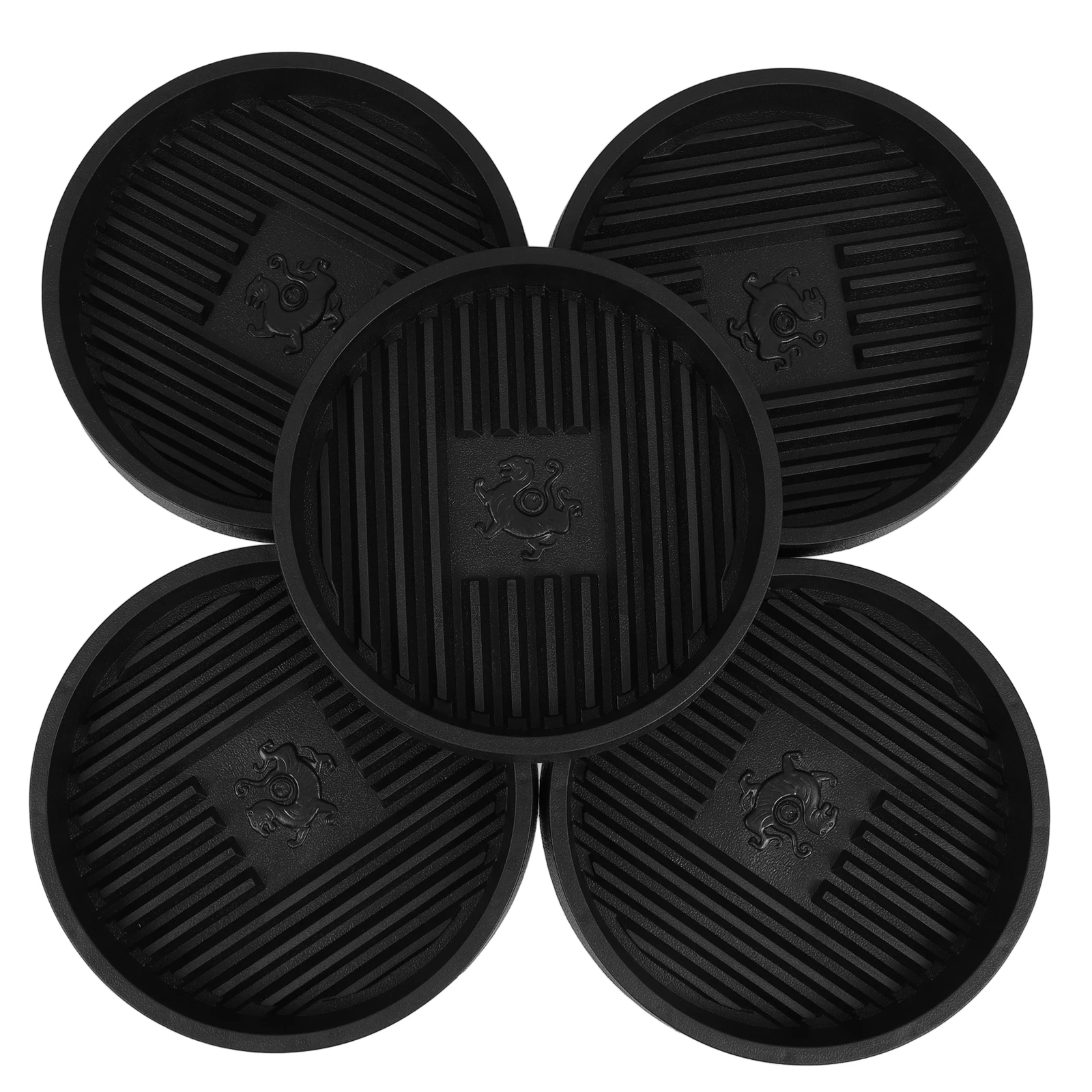 

5pcs Pot Saucer Durable For Plants Trays For Plants Plastic Plant Trays Round Base Protection Gardening Home