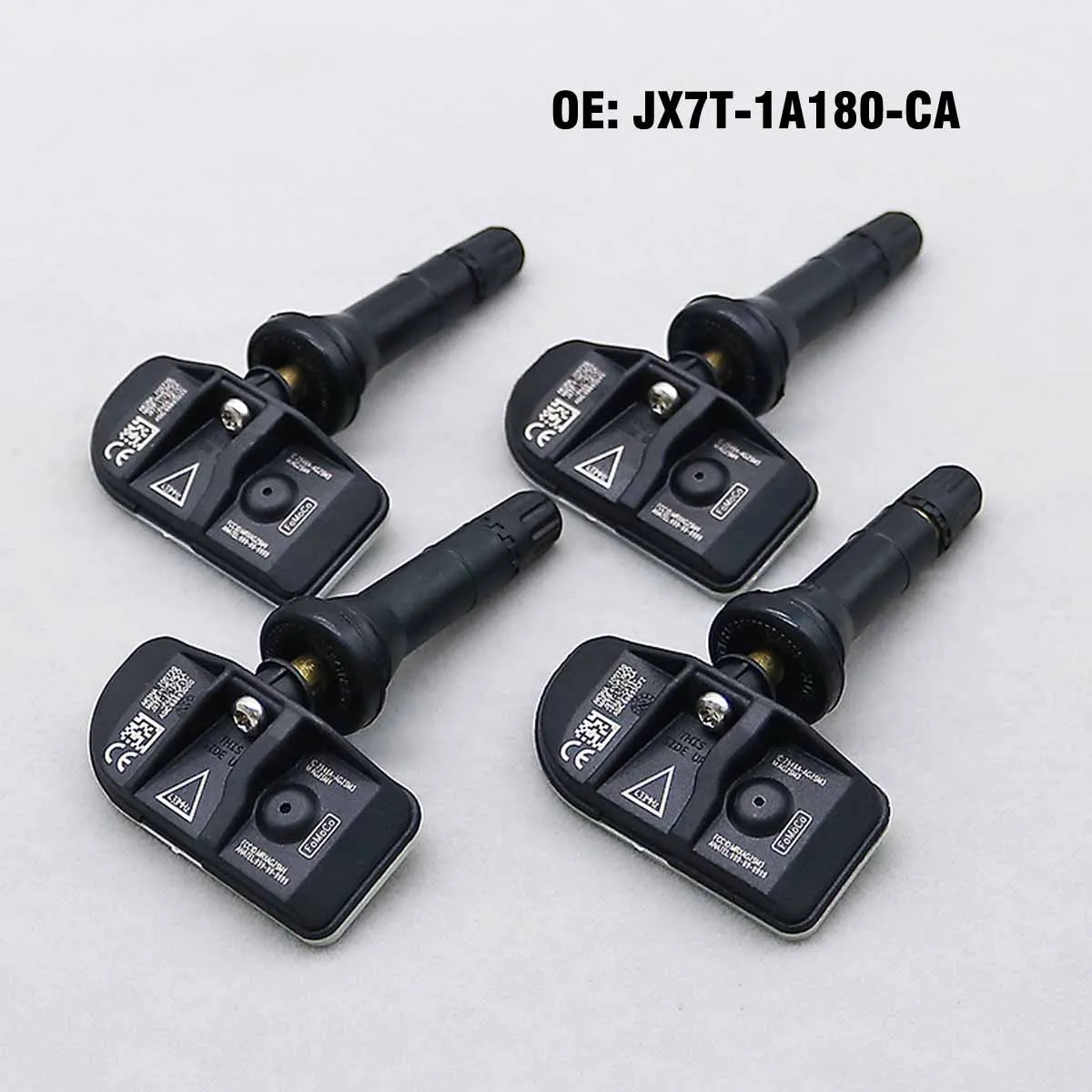 4PCS Car TPMS Tire Pressure Monitor Sensor System for Ford Explorer Focus Kuga Puma S-Max Transit 2020 2021 2022 2023 2024 2025