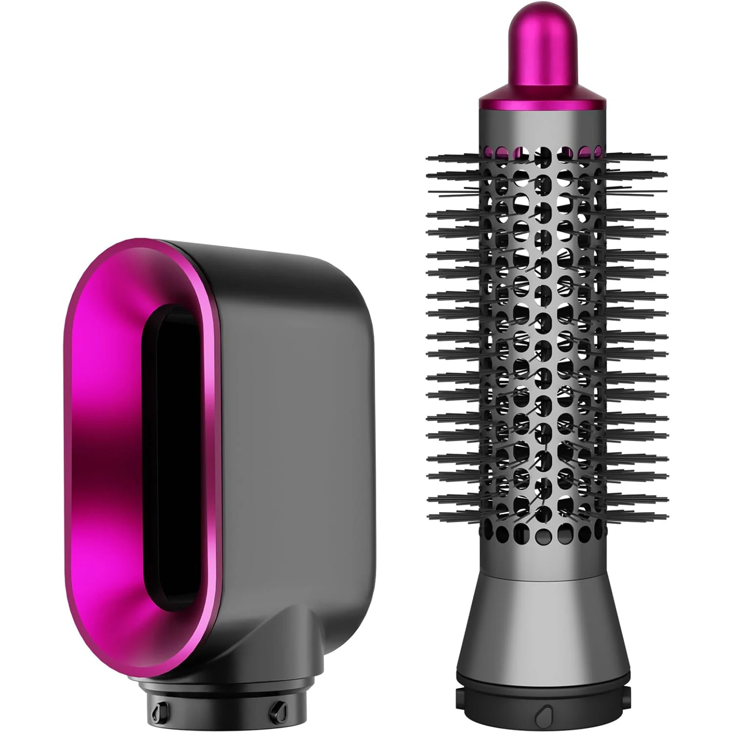 

Набор кистей для укладки волос из 2 предметов с предварительной укладкой и маленькими круглыми насадками для создания объемных волос, совместимых с Airwrap