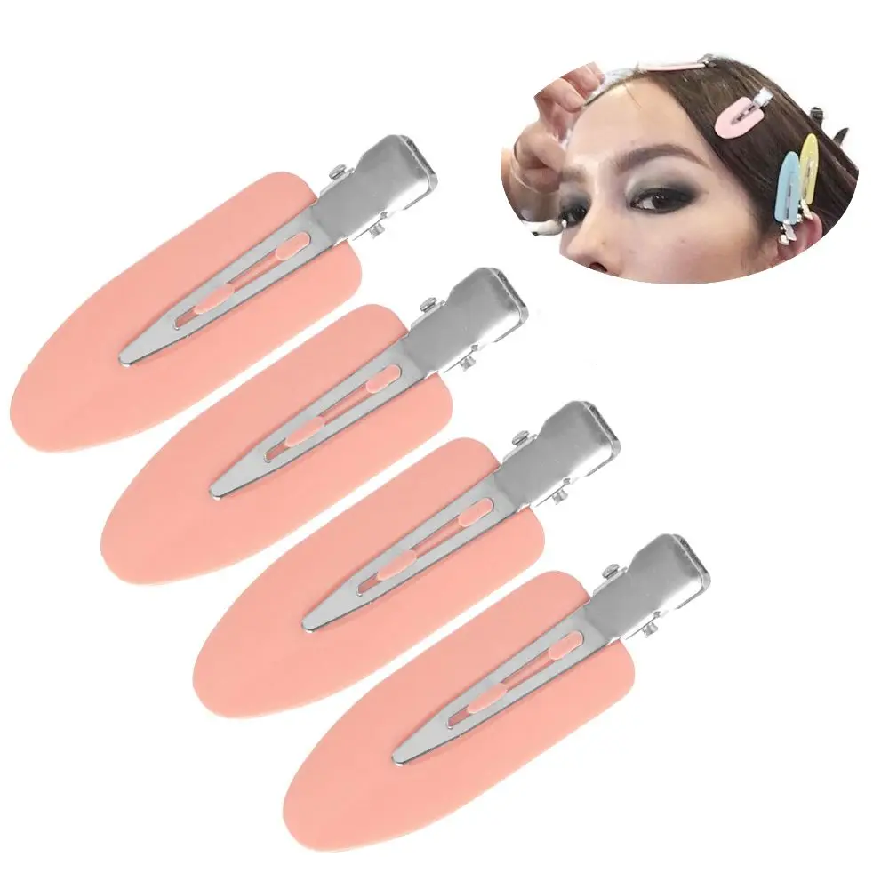 4/8Pcs Salon Styling Accessories Makeup Clip No Bend Seamless No Crease Barrettes Hair Clip