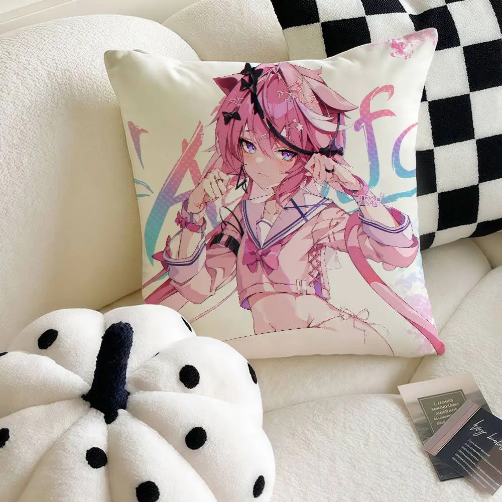 

Fate Apocrypha Astolfo Anime Pillow Case Luxury Double-sided For Car Pillows 45x45 Cushions Cover Home And Decoration Sofa Pillo