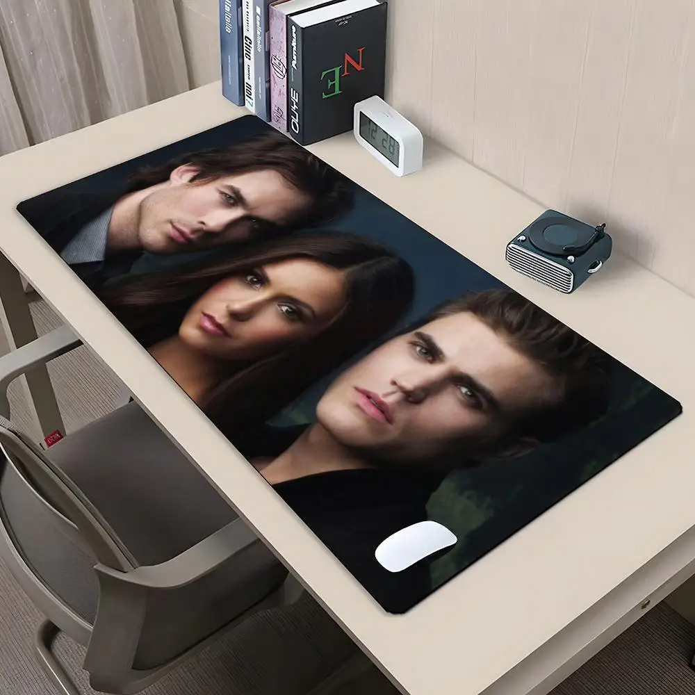The Vampire Diaries Mouse Pad Rubber Antislip Keyboard Pad 40x90cm Mousepad Gaming Accessories XXL Office Computer Mat