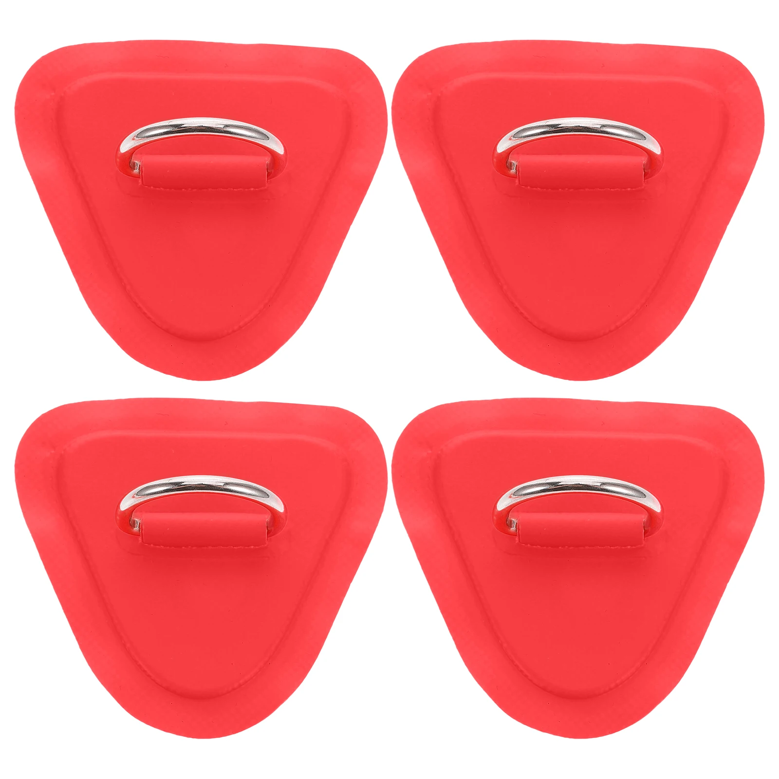 

4pcs Storage Buckle SUP Paddle Board Accessories PVC Kayak Camping Tensioner Kayak D-Ring Patch D-ring Patch Fixator