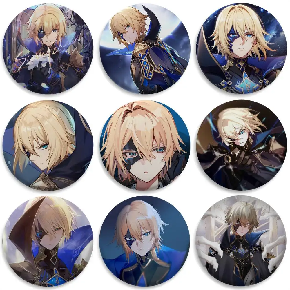 

Dainsleif Genshin Impact Badges Round Exquisite Badge Brooches Creative Pins For Clothes Hat Backpack Gift Accessories