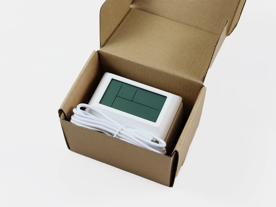 Misol 7-in-1 Indoor Monitor CO2, PM1.0, PM2.5, PM4.0, PM10, Temperature, and Humidity