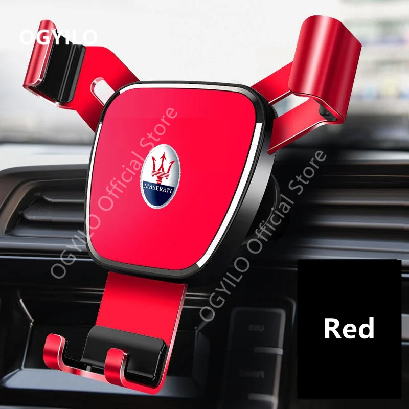 For Maserati Car Mounted Gravity Mobile Phone Holder Air Outlet Gravity Mobile Phone Holder Y-shaped