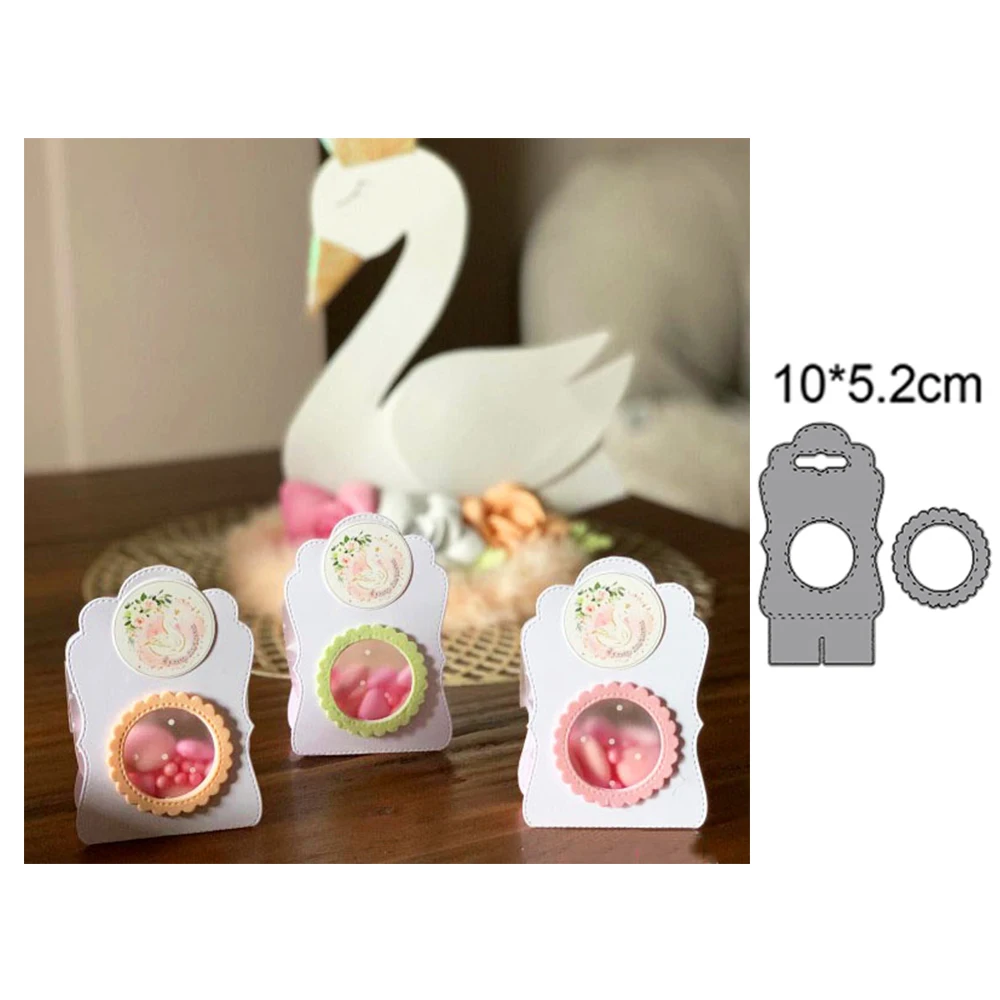 

Candy Box Wedding Brithday 2022 New Arrivals Christmas Scrapbooking Metal Cutting Dies Stamps Decoration Embossed Album Card