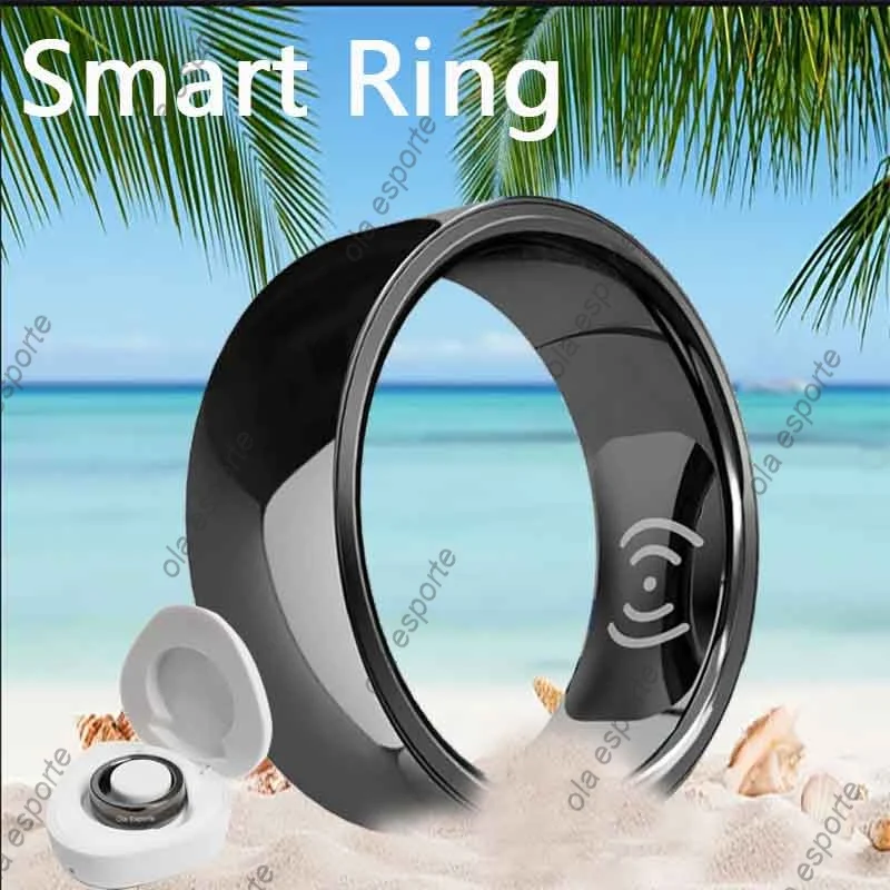 2024 SR300 3ATM Waterproof Smart Ring For Men Women Heart Rate Health Monitoring Multi-sport mode Fitness Tracking Sport Ring