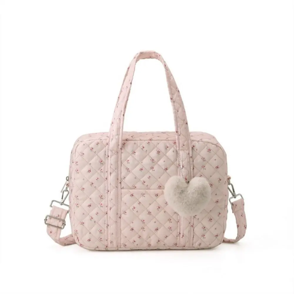 Versatile Multifunctional Diaper Bag Crossbody Flower Maternity Bag Large Capacity Mommy Bag Care