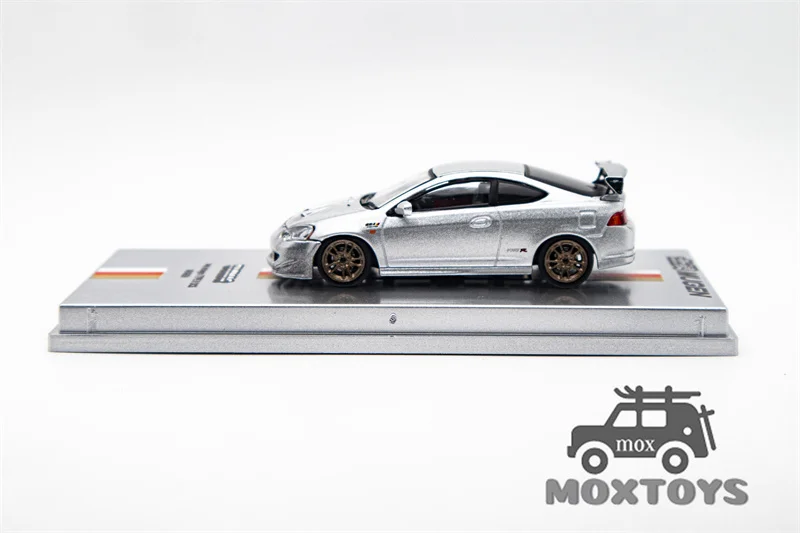 Tarmac Works 1:64 Integra TYPE R DC5 MUGEN Silver Diecast Model Car