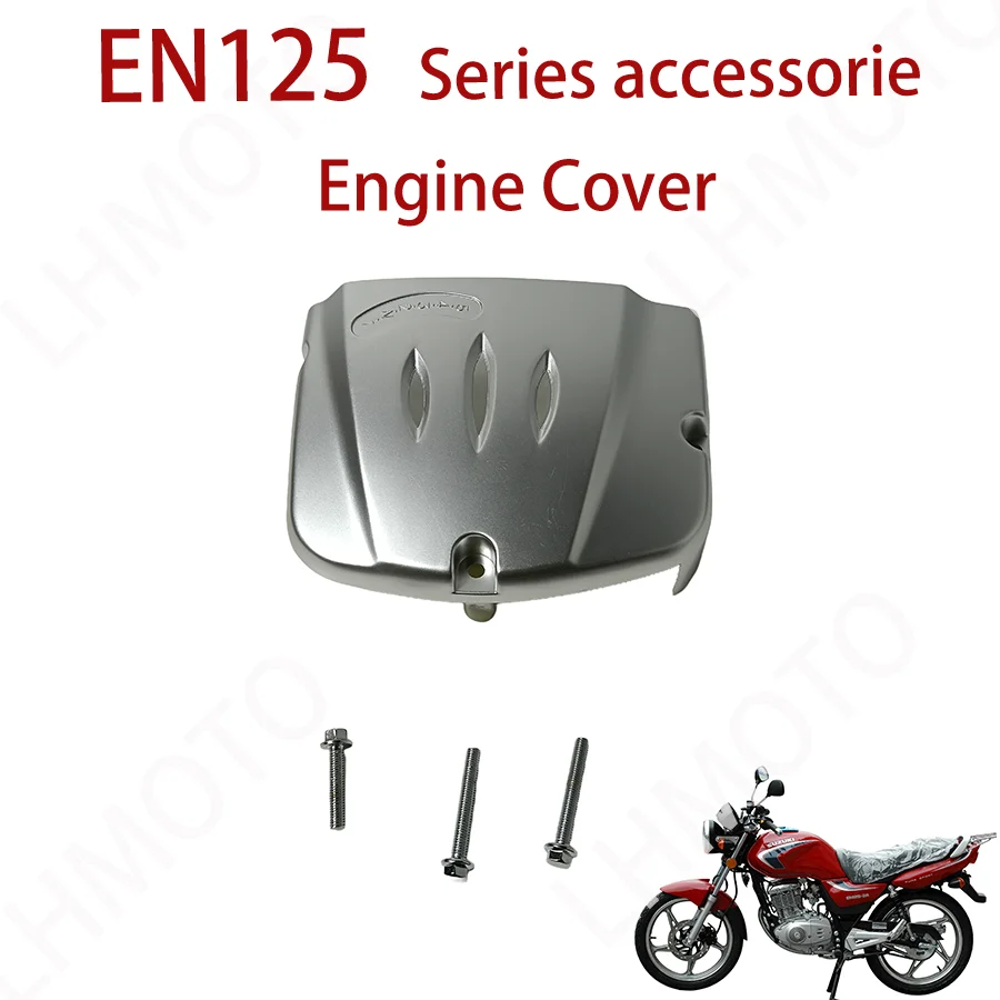 

Motorcycle Engine Cover for Haojue EN125 Front Sprocket Protect Cap EN125-2-2A-2F HJ125 Left Side Crankcase Plastic Panel