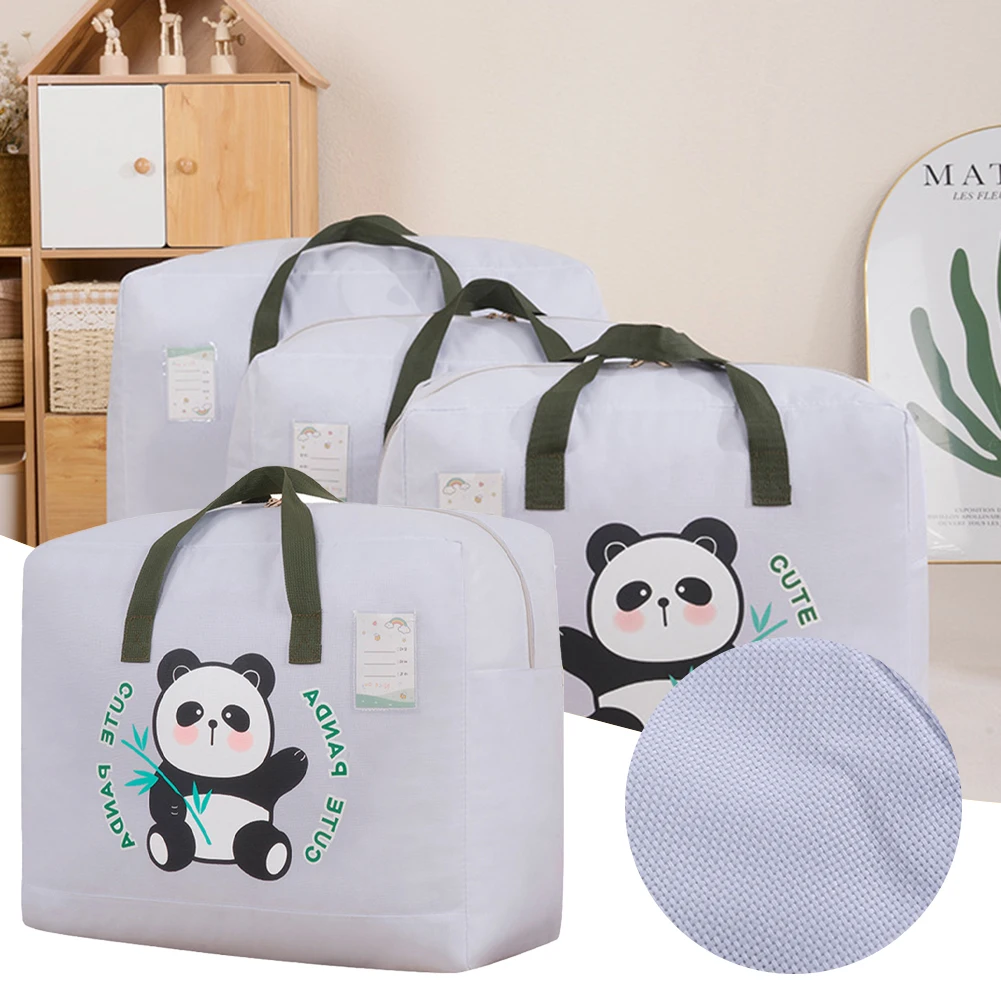 Zipper Quilt Organizing Bag Dustproof Wardrobe Storage Bag For Pillow Storage