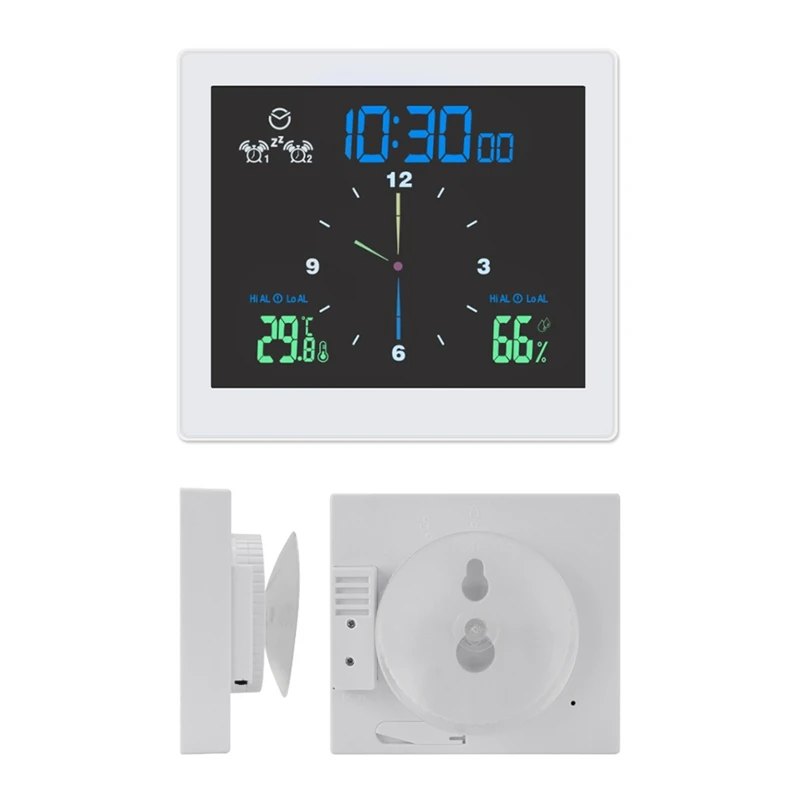 New Bathroom Waterproof Wall Clock Shower Clocks Timer Digital Electronic Wall Clock Kitchen Washroom Time