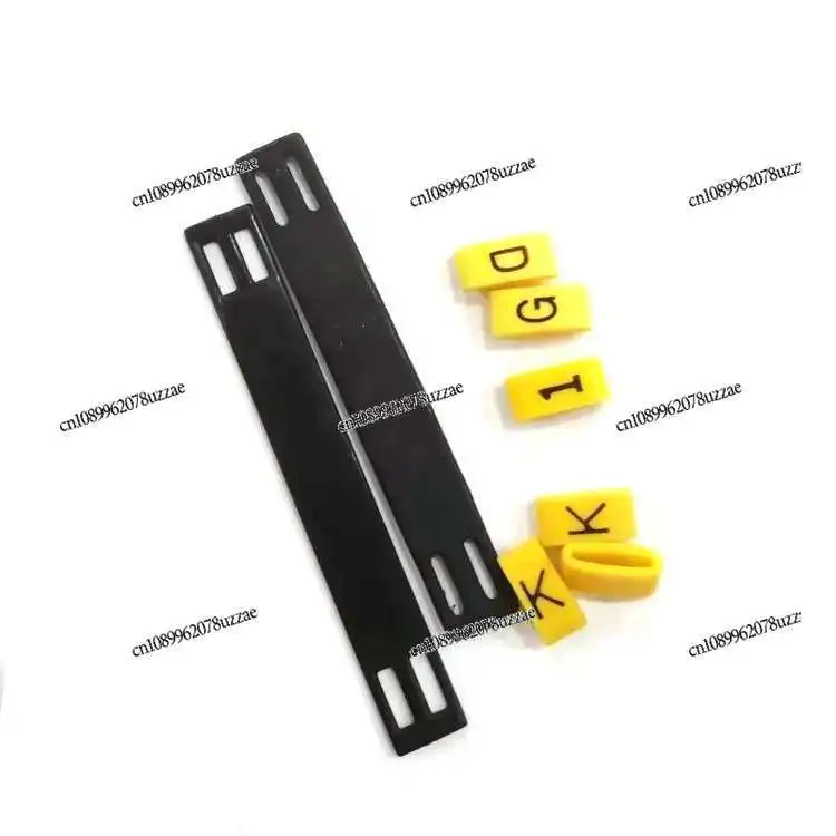 Flat Wiring Sign Number Tube MS-130 Cable Wire Marking Number Marking Target Wire Identification Number