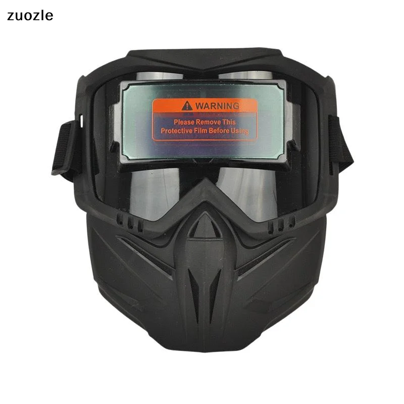 exquisiteAuto Darkening Welding Mask With Heat Resistant Shell And Wide View Lens Perfect For Welding Construction Repair Work