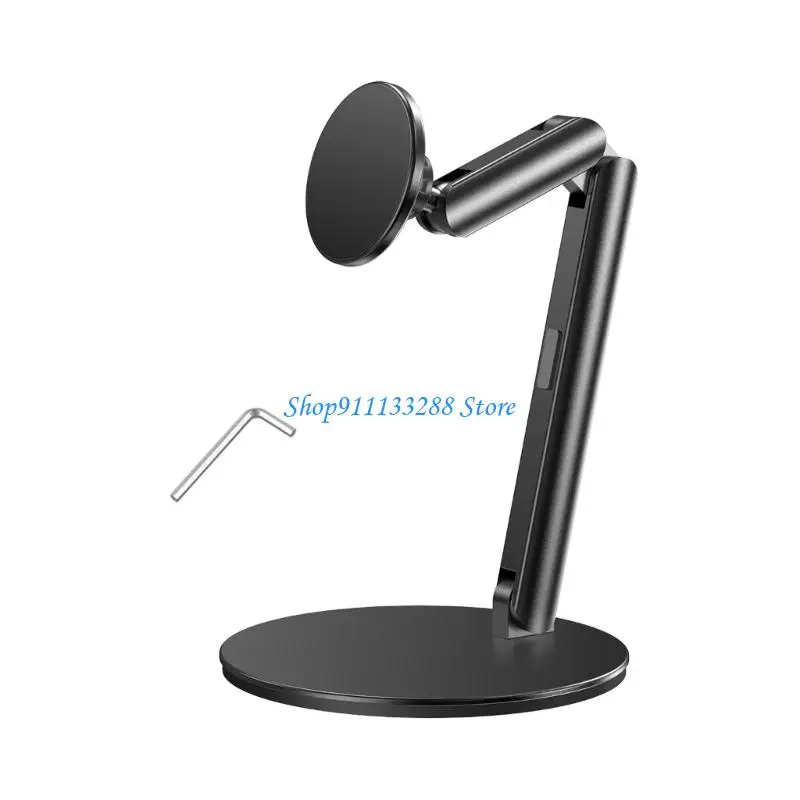 G88D Tiltable Phone Mount 360 Rotating Base for Watching Videos Online Classes