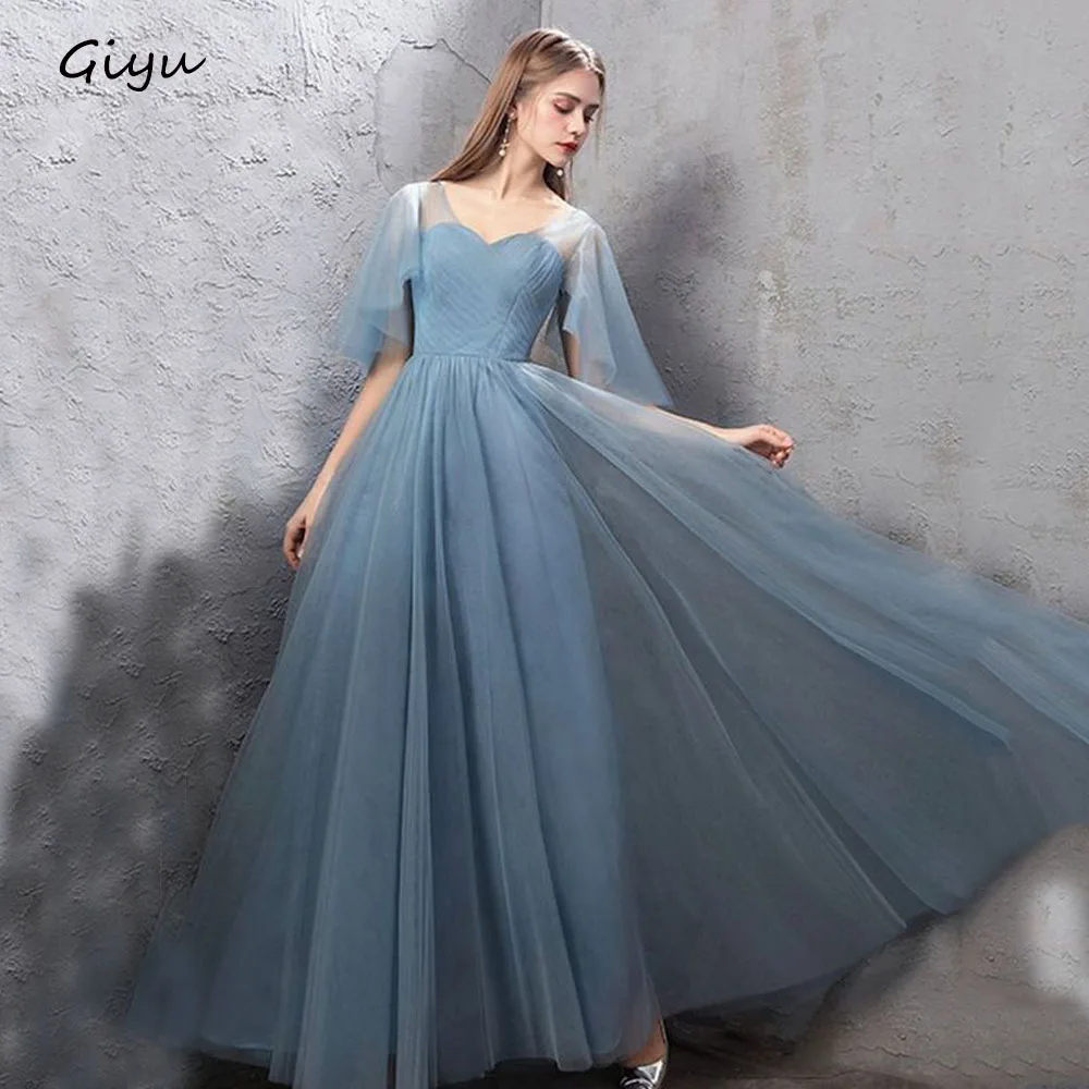 

Giyu Fairy A-line Korea Wedding Dress Photoshoot Sweetheart Collar Floor-Length Draped Evening Gown Dress Birthday Party Dress