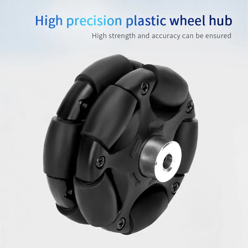 

58mm plastic omnidirectional wheel omnidirectional moving wheel 90 ° omnidirectional wheel