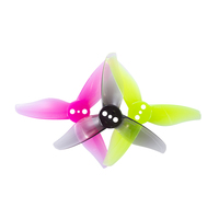 4pairs/Set 2023 2x2.3 2inch Propeller 3-Leaf 3 Holes for 1105-1108 Motor for RC Plane FPV Racing Toothpick Plastic Prop