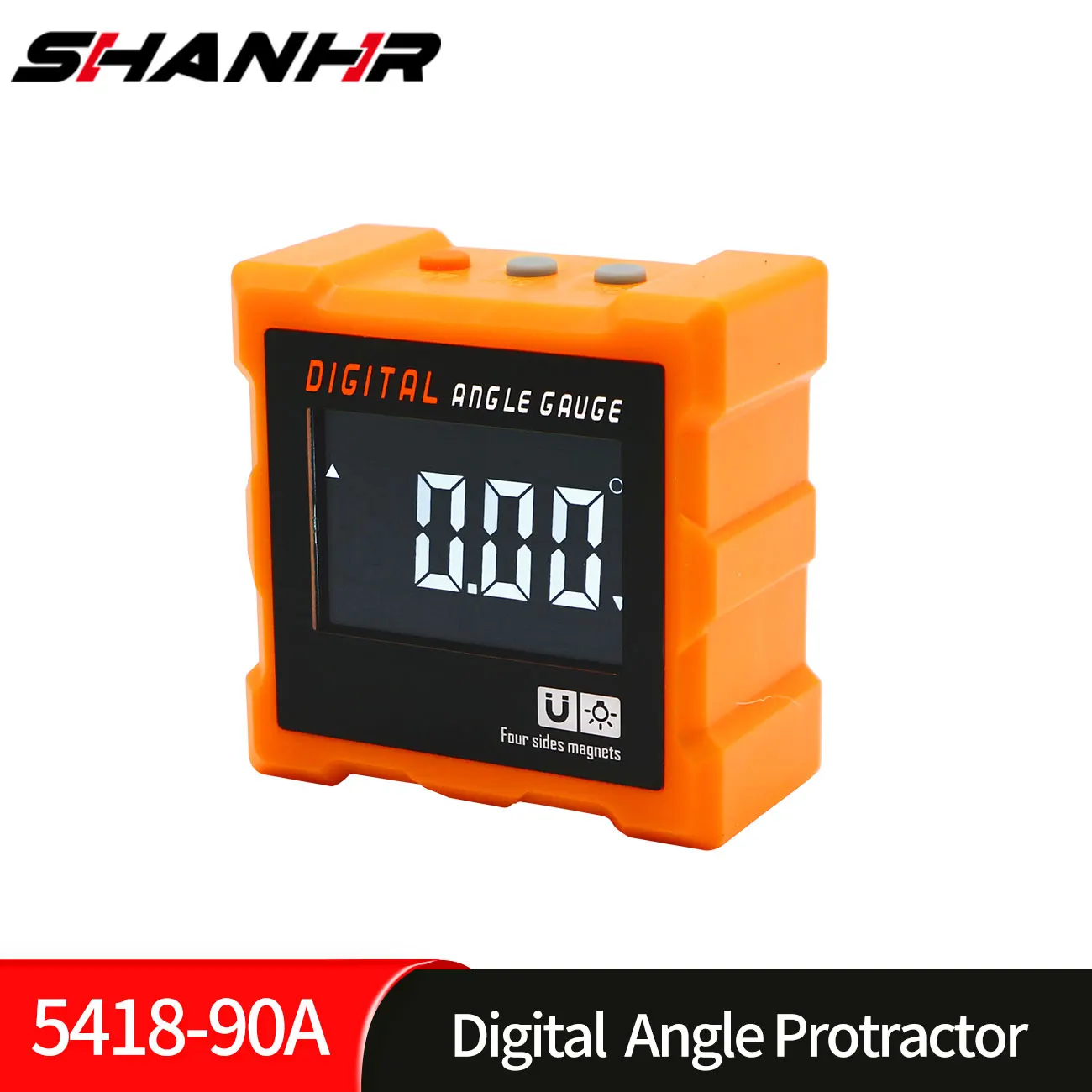 

SHANHR Four Side Magnetic Protractor Angle Measurement Electronic Angle Meter Inclinometro Digital