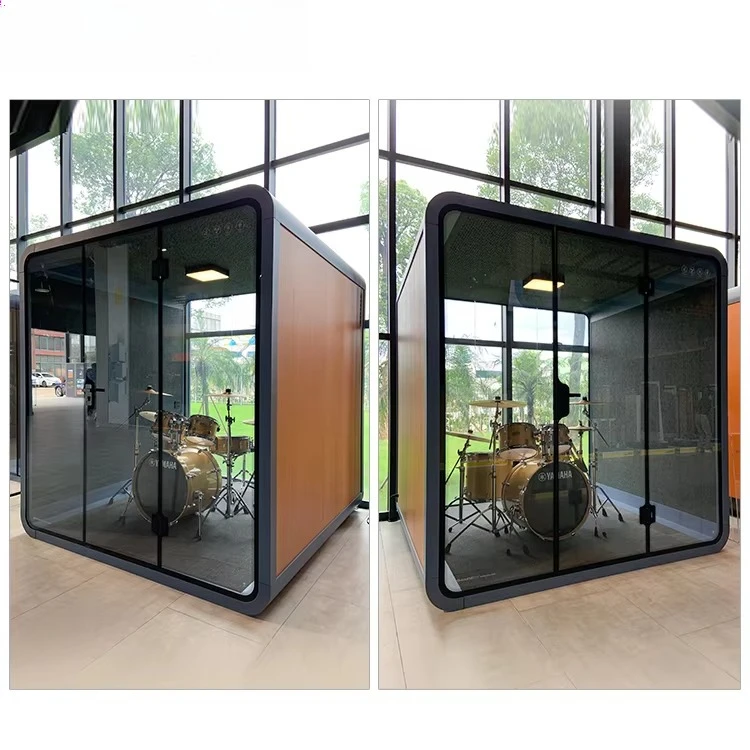 Microphone Pop Sound Proof Vocal Booth Outdoor Sound Isolation Shield Acoustic Screen for Studio Singing Recording