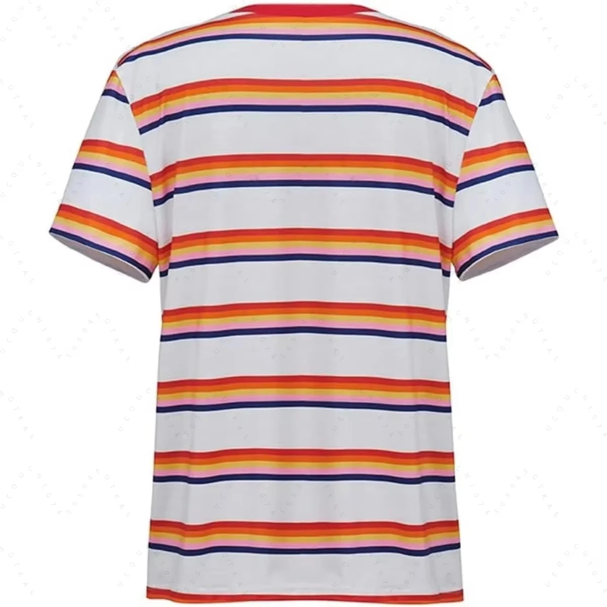 2026 Max Mayfield Cosplay Kostüm Max Gestreiftes T-Shirt Damen Mädchen Freizeitjacke Max Mayfield Buntes Gestreiftes Damen Herren T-Shirt Top – Detail 6
