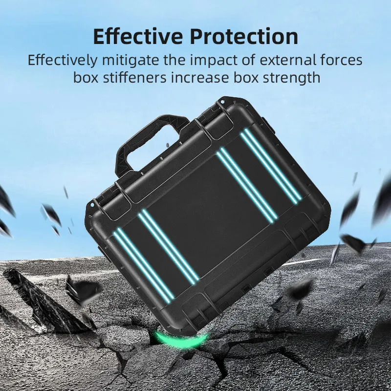 BRDRC Hard Shell Storage Case for DJI Mini 4 Pro Waterproof Carrying Case Handbag Explosion-proof Suitcase for DJI RC 2/RC-N2