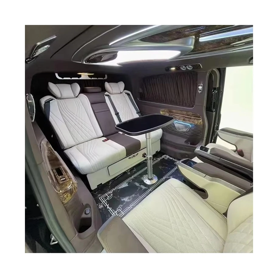 

RV Swivel Seat, Factory Price New Design Luxury SUV Rear Seat for GL8/Avalon with Nappa Material Adjustable Sofa Bed Seating