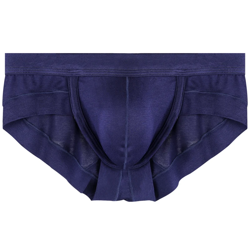 

5PCS Men's underwear: U-shaped modal briefs, masculine feel, pocket for sports, breathable, low-waisted shorts