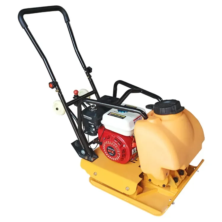 

High Quality Road Compaction Asphalt Soil Loncin Petrol Tamper Wacker Small Vibratory Gasoline Vibrating Plate Compactor