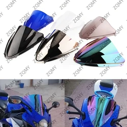 Motorcycle Windscreen Double Bubble ABS Windshield For Suzuki GSXR600 GSXR750 GSXR 600 750 K8 K10 2008 2009 2010