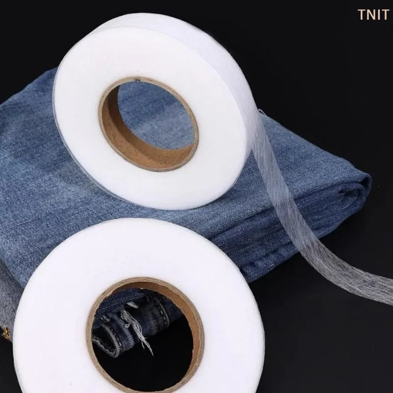 

[J] Self Adhesive Pants Hem Tape Iron DIY Jean Clothes Length Shorten For Hats Clothes Hot Melt Double-Sided Tape Sewing Tool