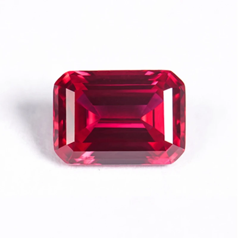 محاصر جميل روبي الزمرد قطع حمامة الدم روبي اختبار موس صلابة الأحجار الكريمة لصنع المجوهرات/مجموعة الهدايا الحجر الكريمة