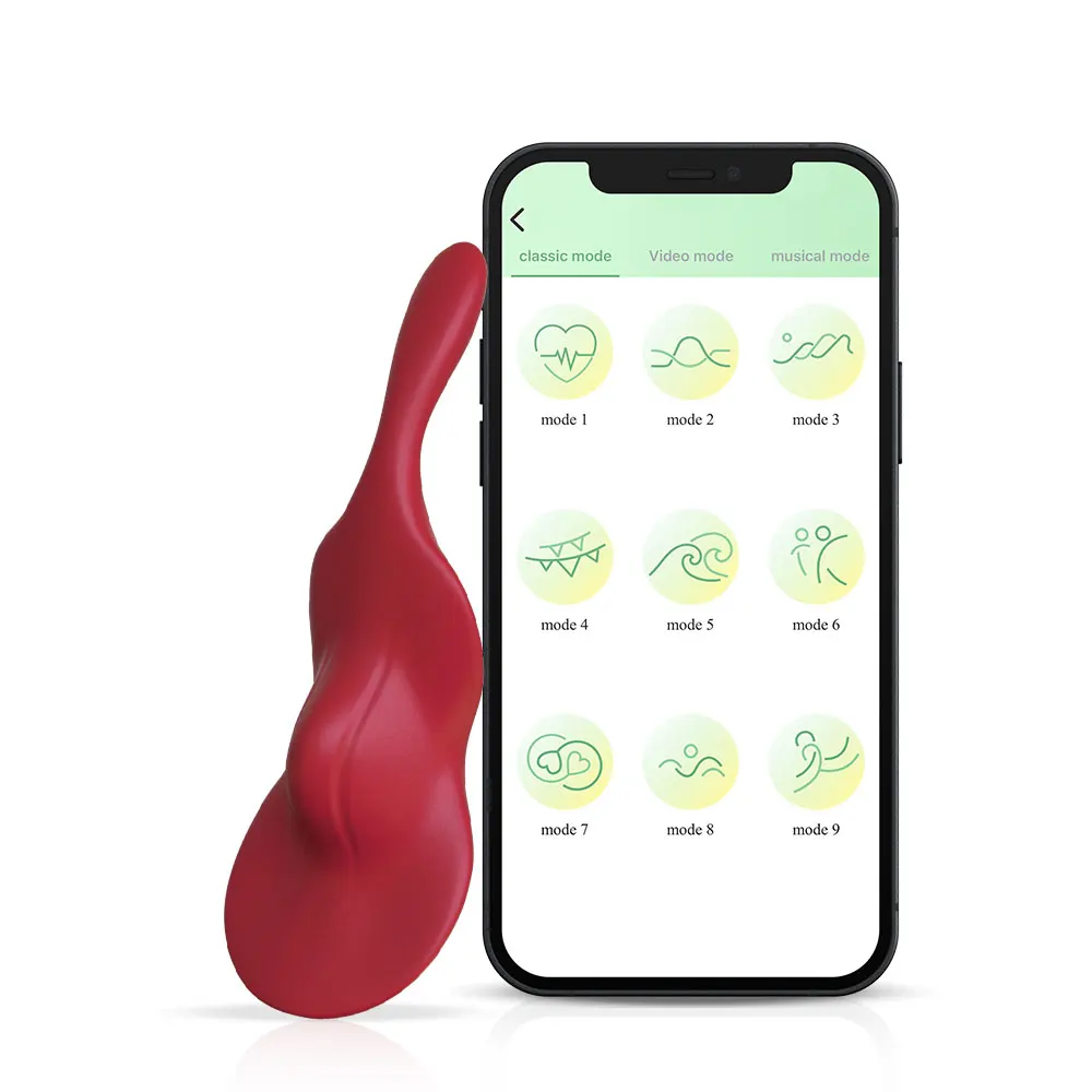 Vibrador sexual adulto wearable Bluetooth APP para mulheres controlar ovo vibratório brinquedos sexuais femininos