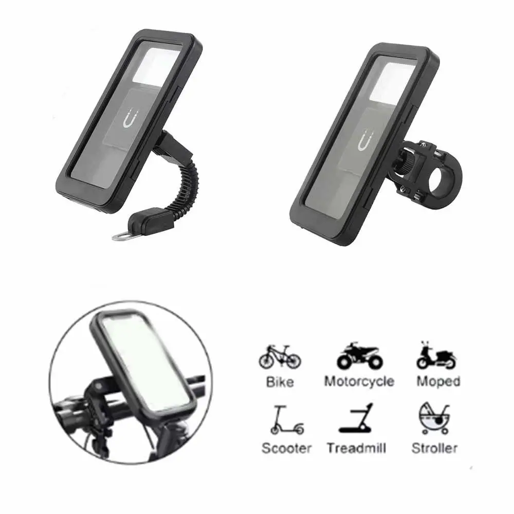 

Waterproof Bike Phone Holder Magnetic Design Stable Mount Smartphone Mount Adjustable Support 360° Swivel