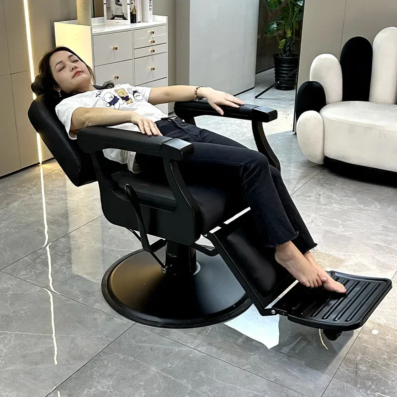 A6239 Hair salon shop special hair cutting perm and dyeing chair barber shop simple hair cutting chair