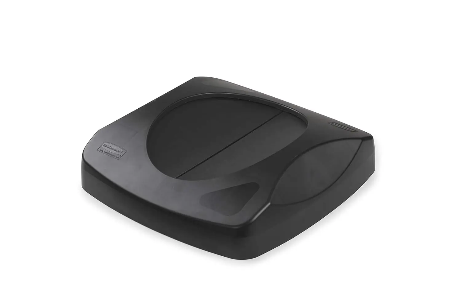 

Коммерческие товары Несенсорная крышка для мусора/переработки, черная, совместимая с несенсорными контейнерами на 23 галлона