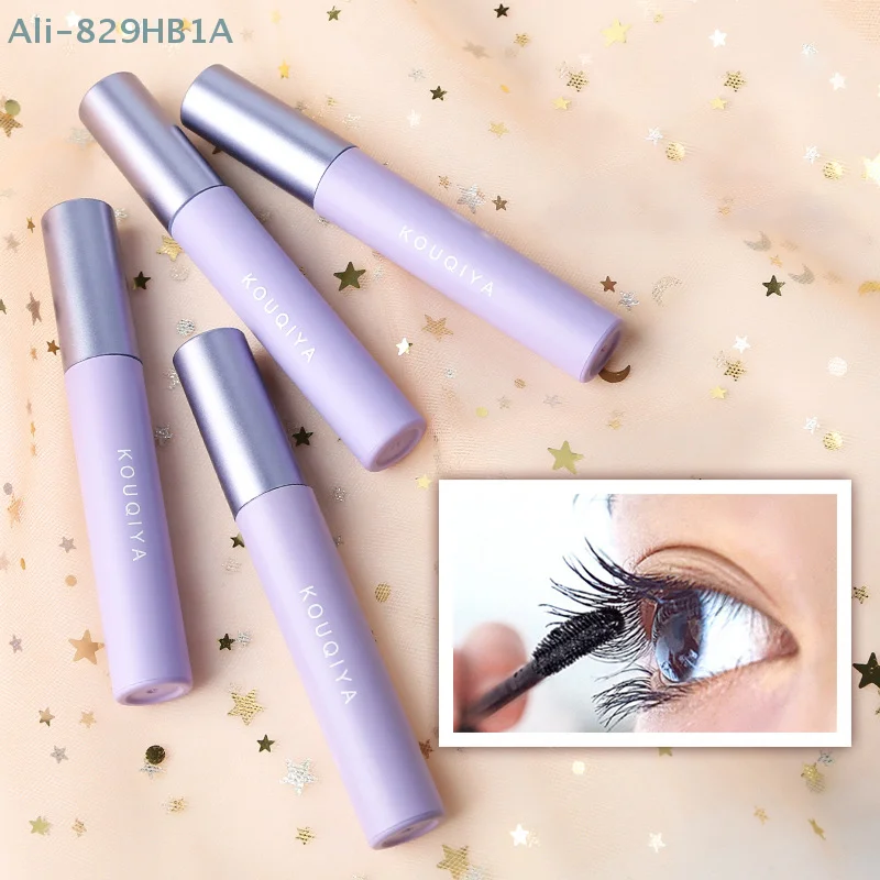 Silk Fiber Mascara Eyelashes Lengthening Mascara Waterproof Long Lasting Lash Black Quick Eyelashes Extension Eye Makeup