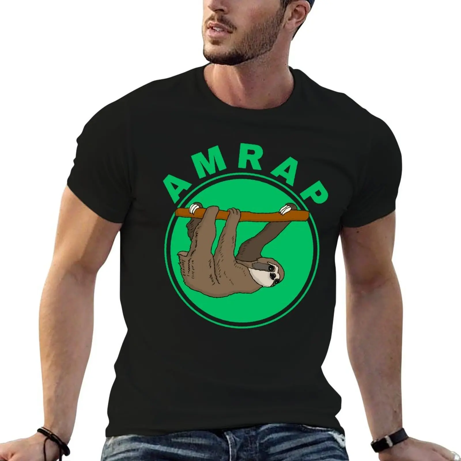 AMRAP Crossfit Crossfit camiseta divertida camiseta hombre camiseta lisa hombre camiseta casual