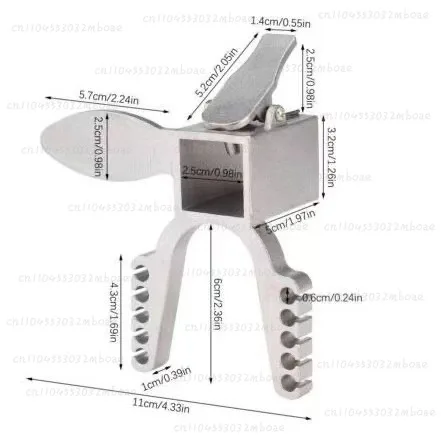 10 Strand Rubber Band Footrest with Stainless Steel Sliding Bow Head Square Tube - Comfort Accessory for Slippers