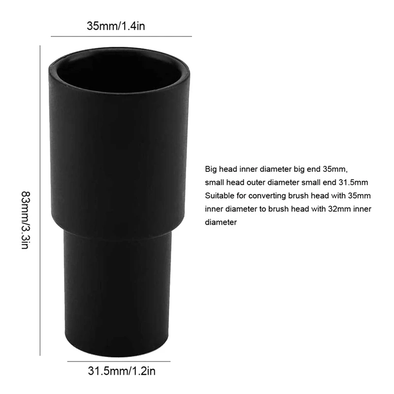 6PCS Vacuum Cleaner Hose Adapter Converter Parts Accessory For 32Mm To 35Mm Hose Connector Vacuum Conversion