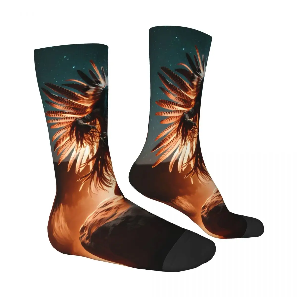 Primitive Tribes Sock Printed Man Polyester