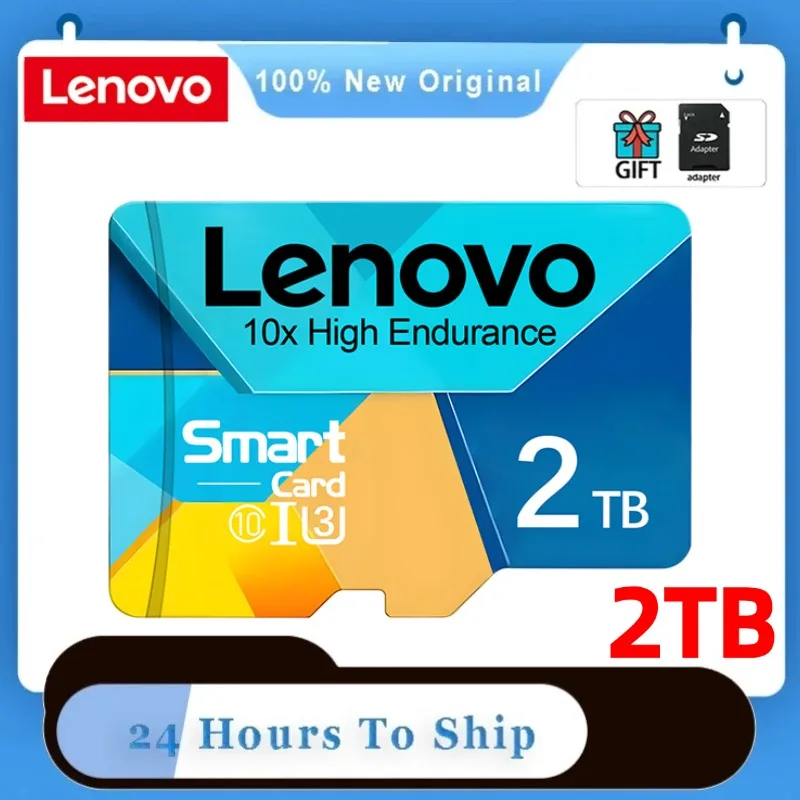 Оригинальная карта памяти Lenovo 2 ТБ Micro Card 256 ГБ 1 ТБ 512 ГБ 64 ГБ SD карта памяти 128 ГБ Флэш-карта памяти для телефона/камеры/nintendo Switch