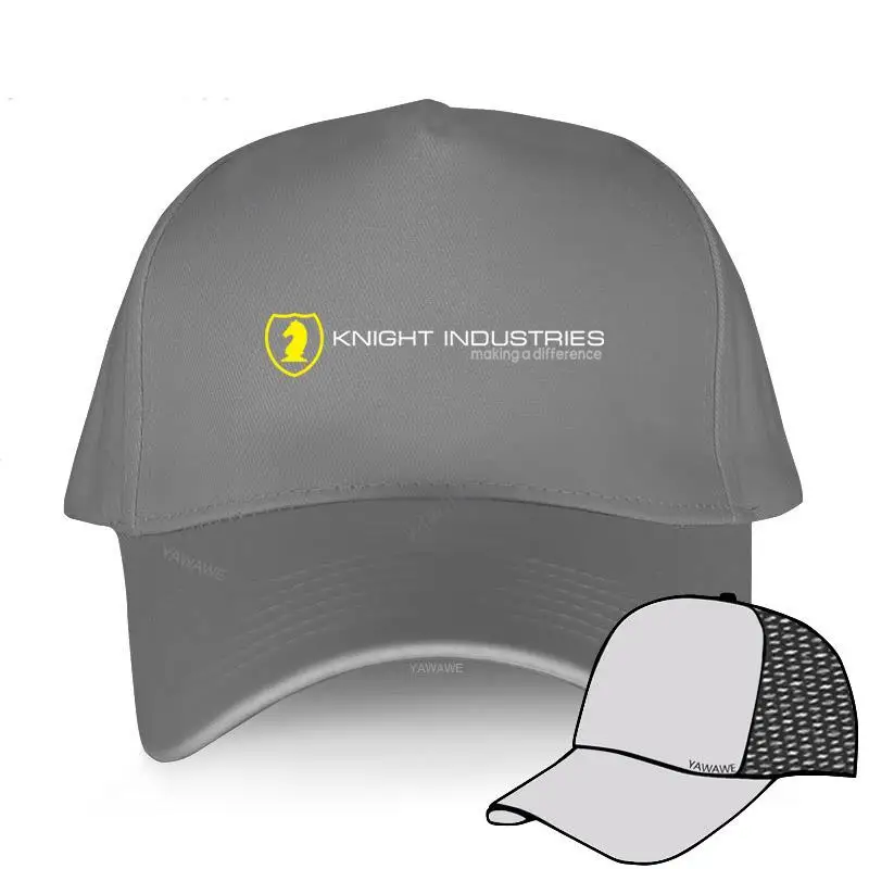 Knight Industries knight rider industries kitt david hasslehoff retro cool contemporary classic Cotton Baseball Caps Adult Hat