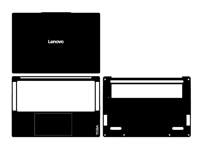 

Предварительно вырезанная прозрачная матовая виниловая наклейка для Lenovo Yoga Pro 7 14asp9 Gen 9/Yoga PRO 14 ASP9 2024 года