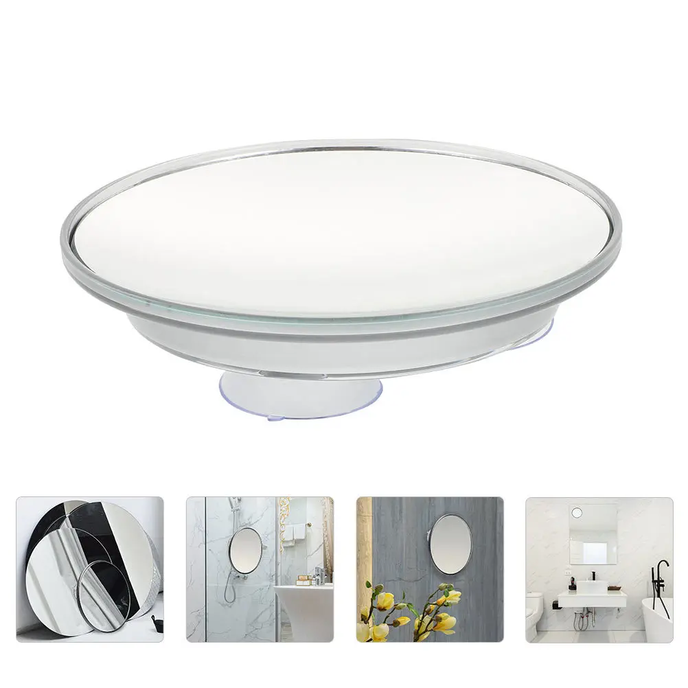 

Suction Cup Makeup Mirror 20X Magnified Clear Round Shape Mirror for Home Bathroom Use Compact Portable Design