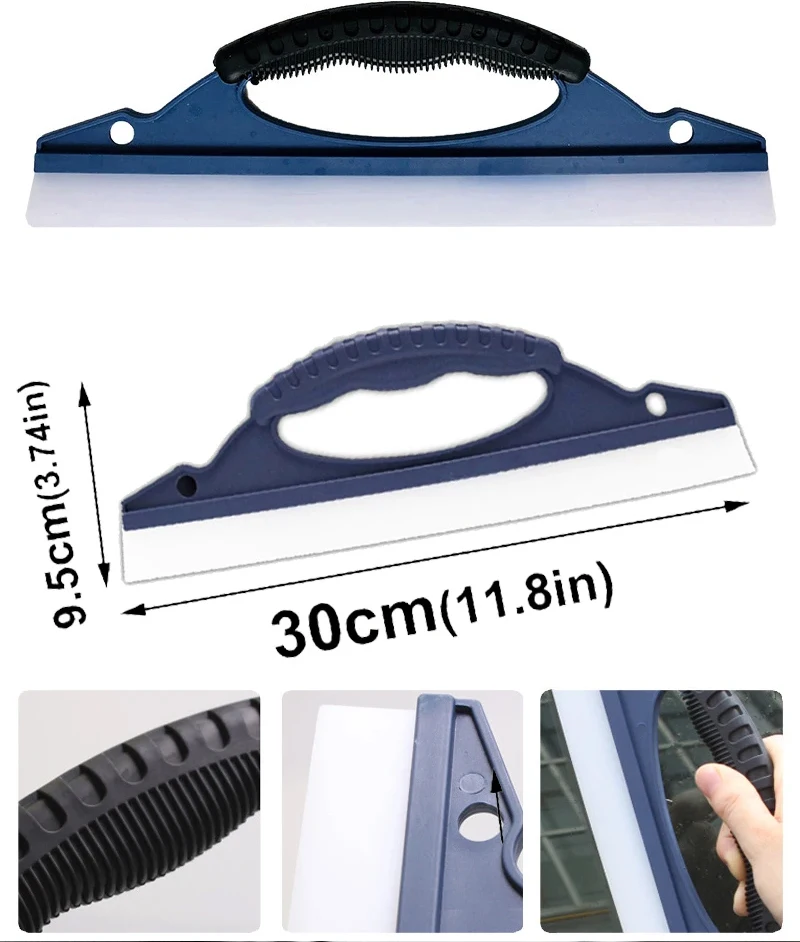 Kratzfestes, weiches Silikon, praktischer Rakel, Autoverpackungswerkzeuge, Wasser, Fensterwischer, Trocknungsklinge, sauberes Schaben, Reiniger, Schaber-Werkzeuge – Detail 10