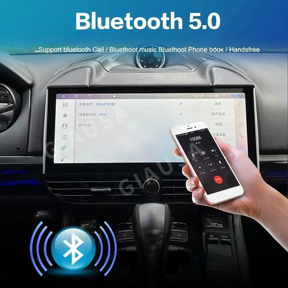 

Авто радио Android 13 для Porsche Cayenne 2010-2017 автомобильный радиоприемник навигация GPS мультимедийный плеер Carplay авто интеллектуальная система