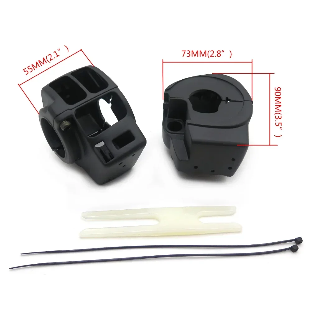 

Motorcycle Switch Housing Cover for Harley-Davidson 1998-2009 Road Glide FLTR FLTRI RoadKing FLHRCI FLHR/I BLK