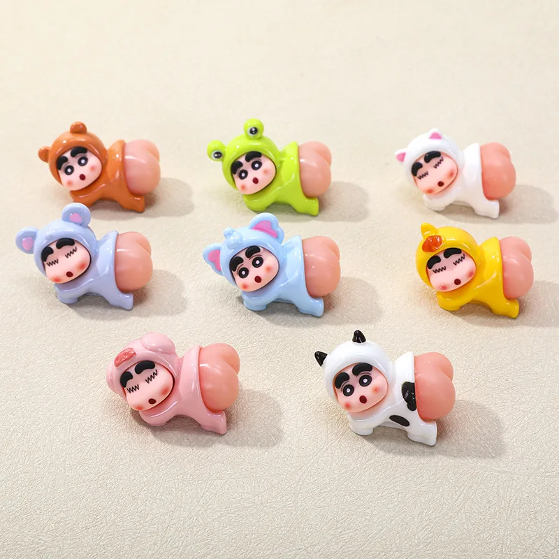 8 قطع من زخارف طاولة السيارة ذات الموقف اللطيف #2